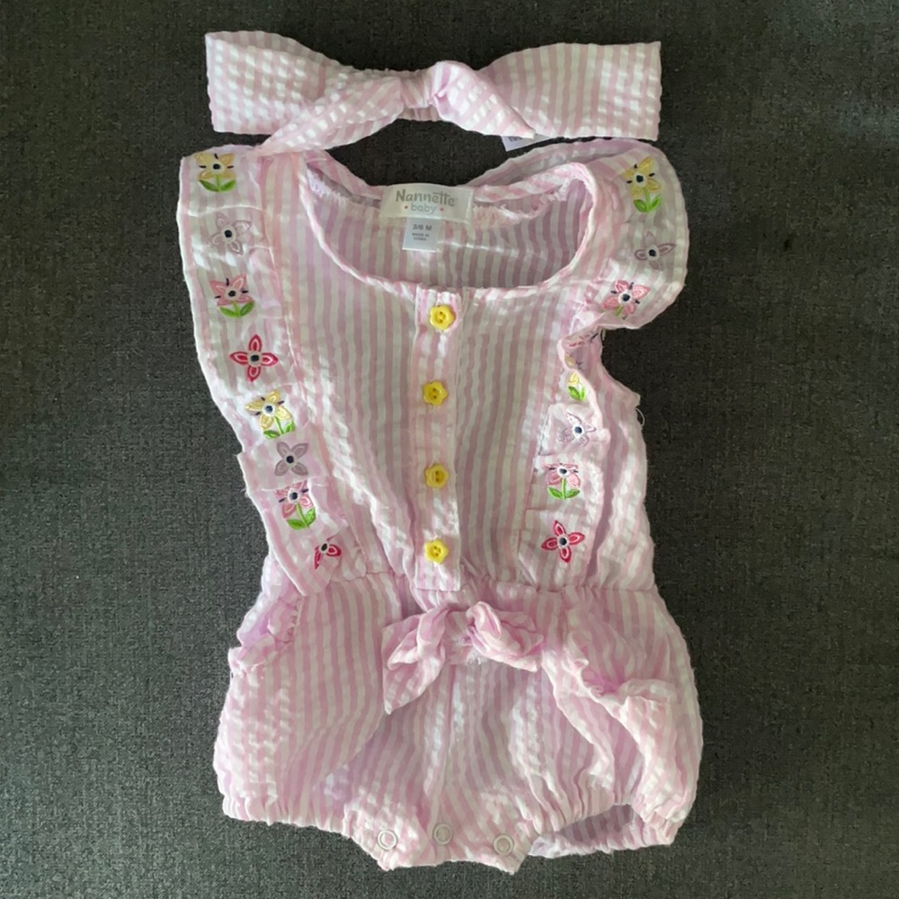Baby girl romper